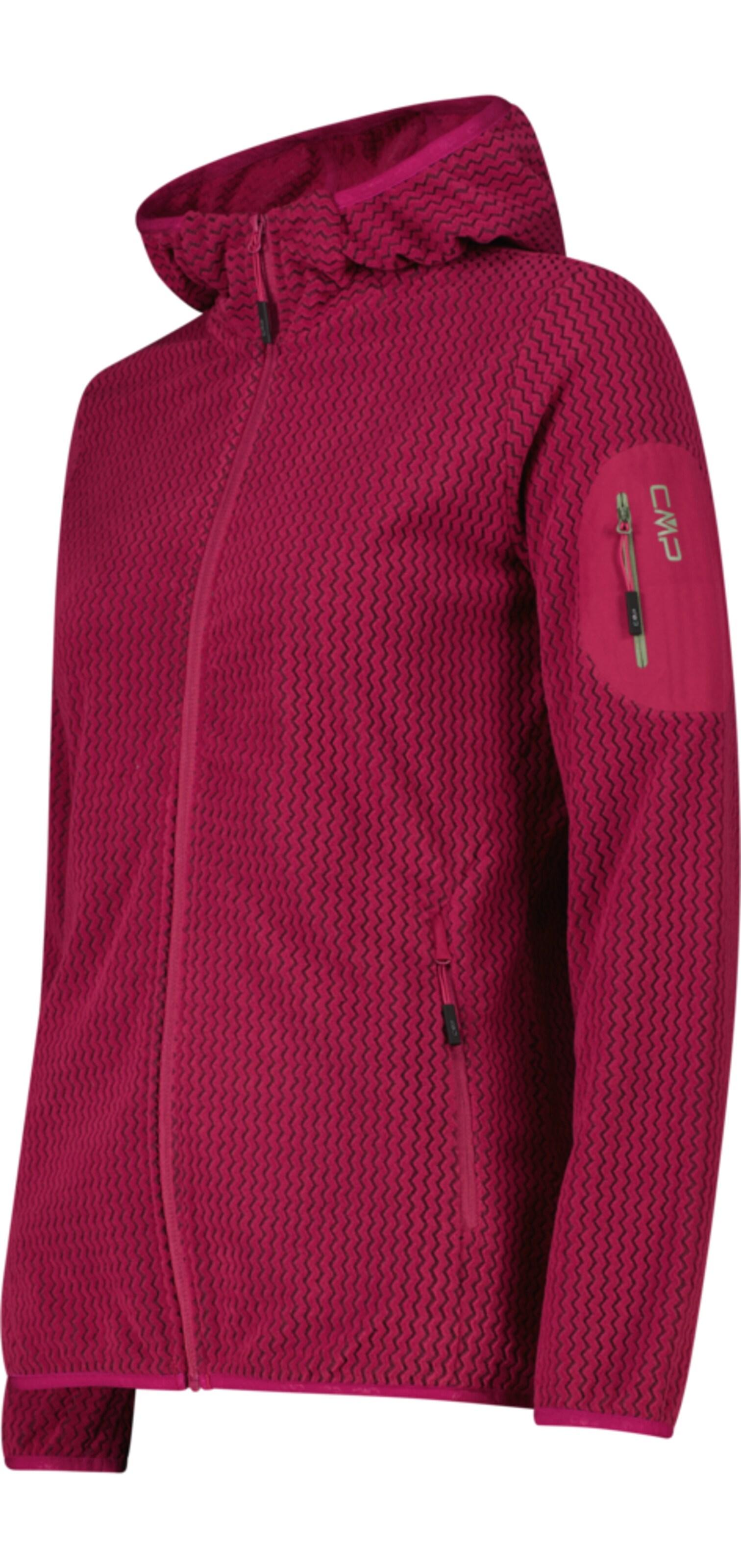 CMP Athletic Fleece Jacket in Pink