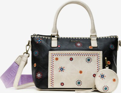 Desigual Bolso de mano 'MOON PADUA' en crema / mezcla de colores / negro, Vista del producto