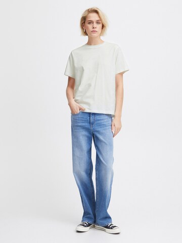 T-shirt 'PALMER' ICHI en blanc