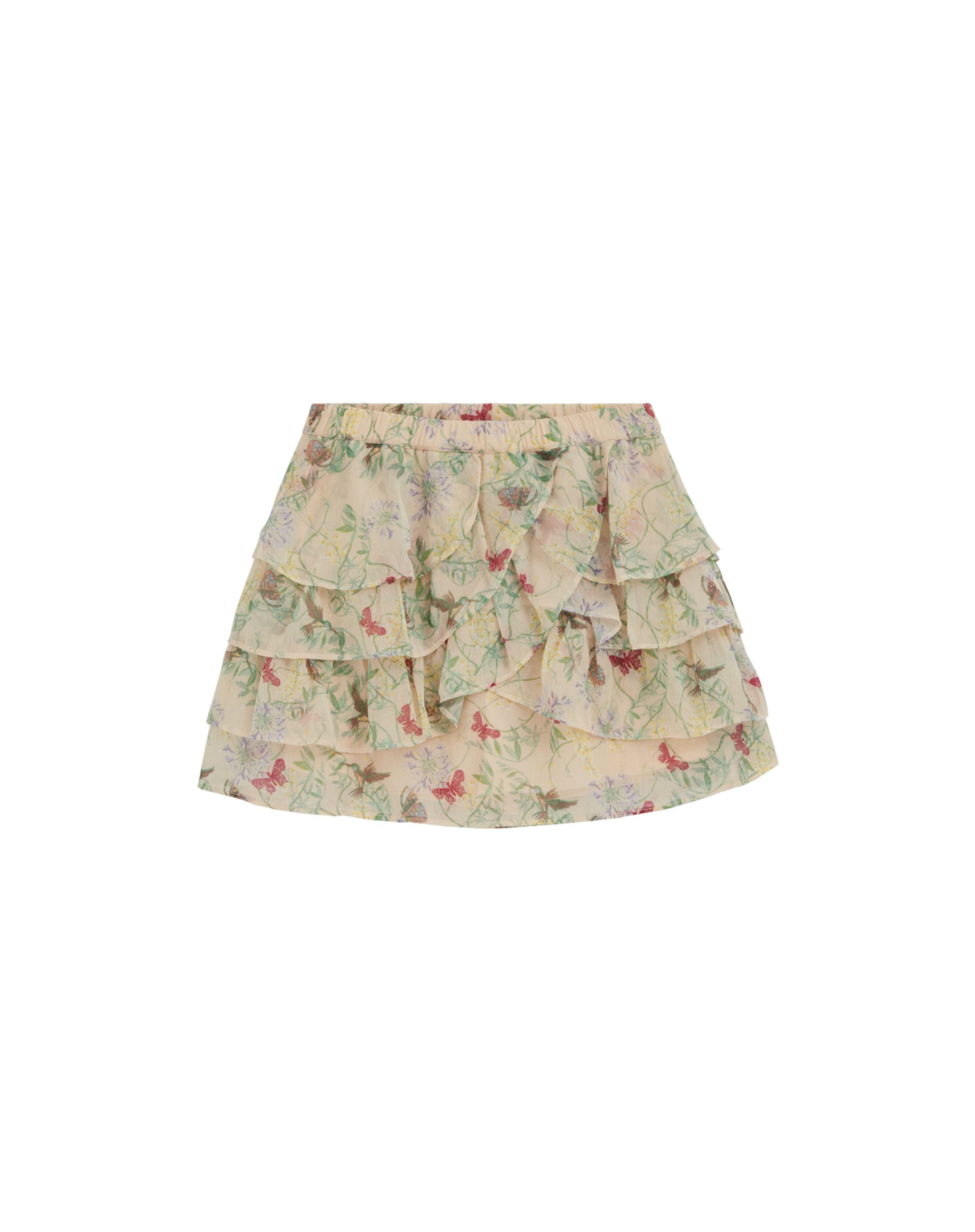 Gonna di WE Fashion in giallo: frontale