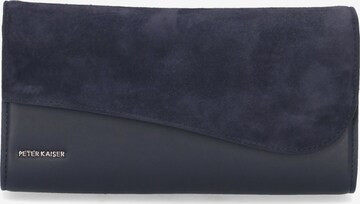 Pochette PETER KAISER en bleu : devant