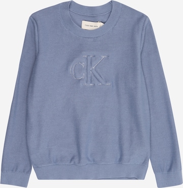 Calvin Klein Jeans - Jersey en azul: frente