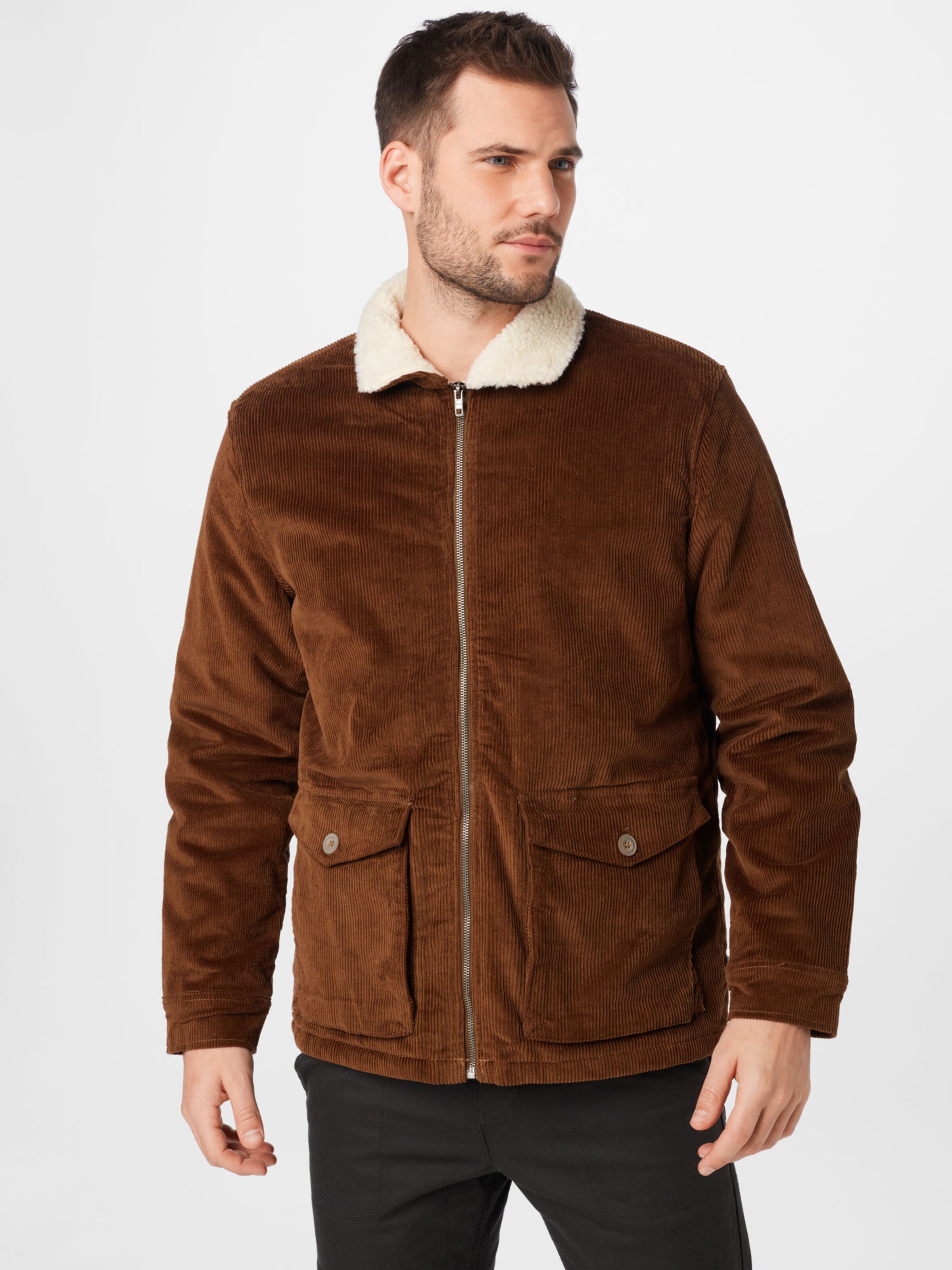 Männer Jacken Solid Jacke 'Vane' in Braun - PN83207 Männer Jacken Solid Jacke 'Vane' in Braun - PN83207