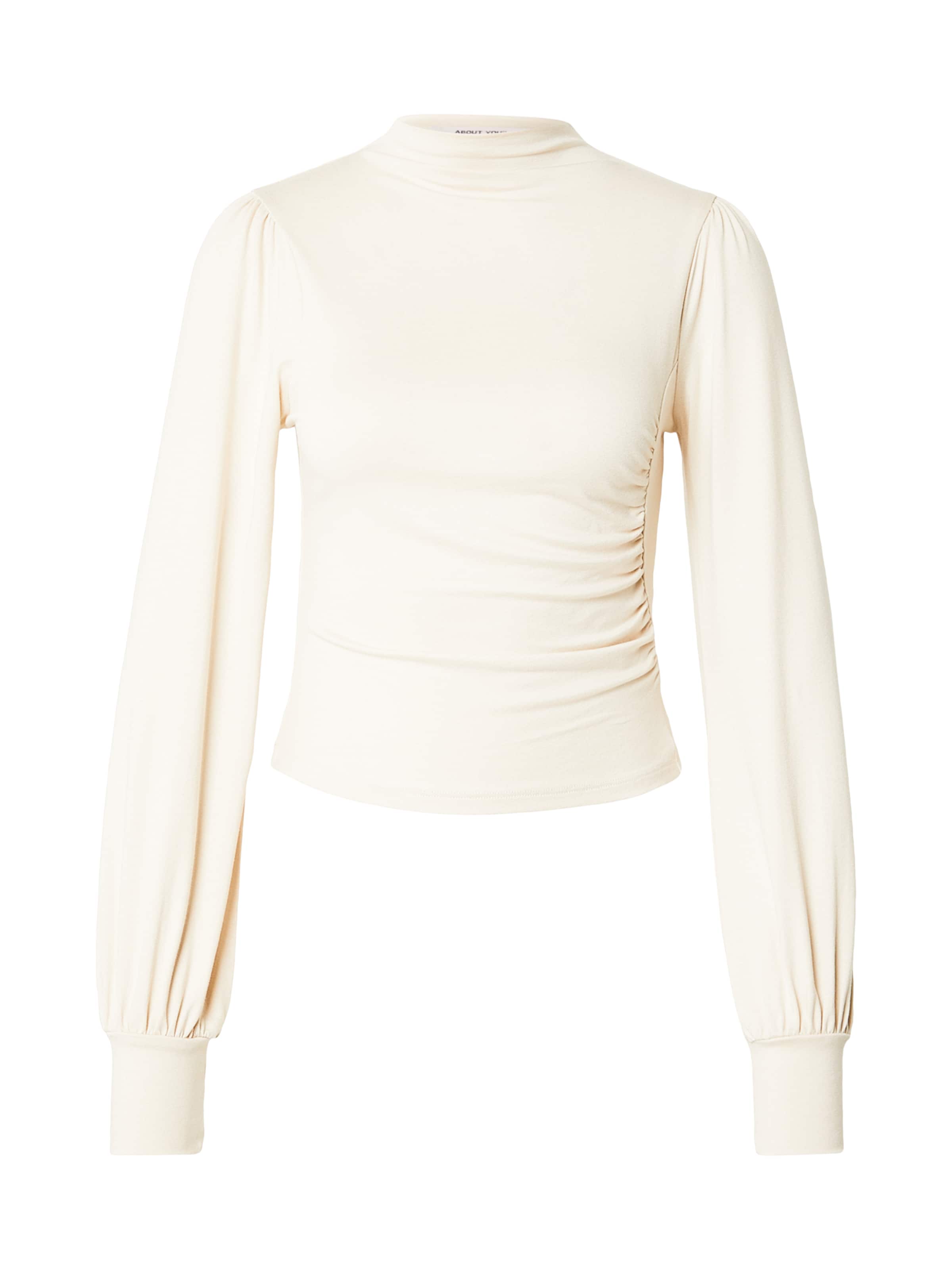 ABOUT YOU Majica 'Maja' | bela barva: sprednja stran