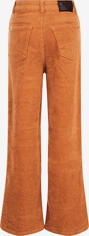 WE Fashion Flared Trousers in Orange