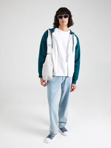 JACK & JONES Sweatjacken 'RICKY' in Grün