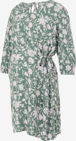 Robe 'THEA' MAMALICIOUS en vert : devant