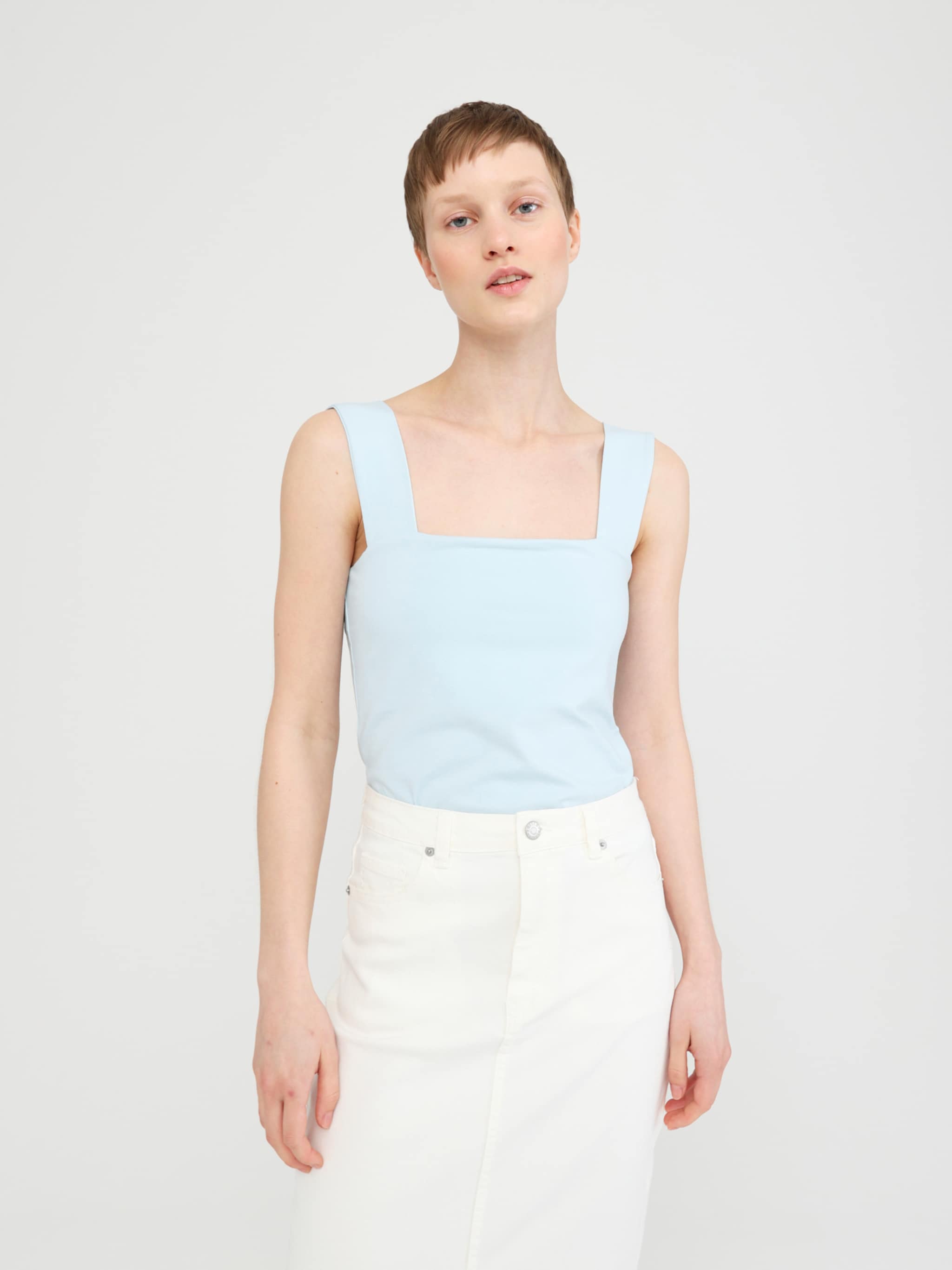 EDITED Producten Top 'Rafaela' Lichtblauw