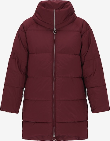 DreiMaster Maritim - Abrigo de invierno en rojo: frente