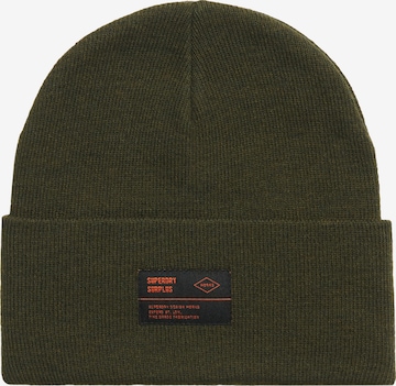 Bonnet 'Surplus' Superdry en vert : devant