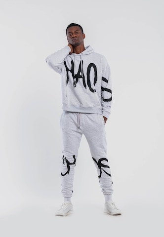 Tom Barron Sweatsuit 'Chaos' in Grey: front