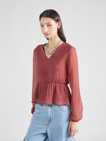 ABOUT YOU Blouse 'Silva' in Red: front