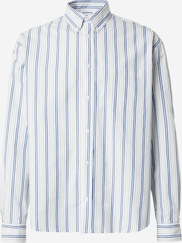 balta WEEKDAY Patogus modelis Marškiniai 'Lloyd': priekis