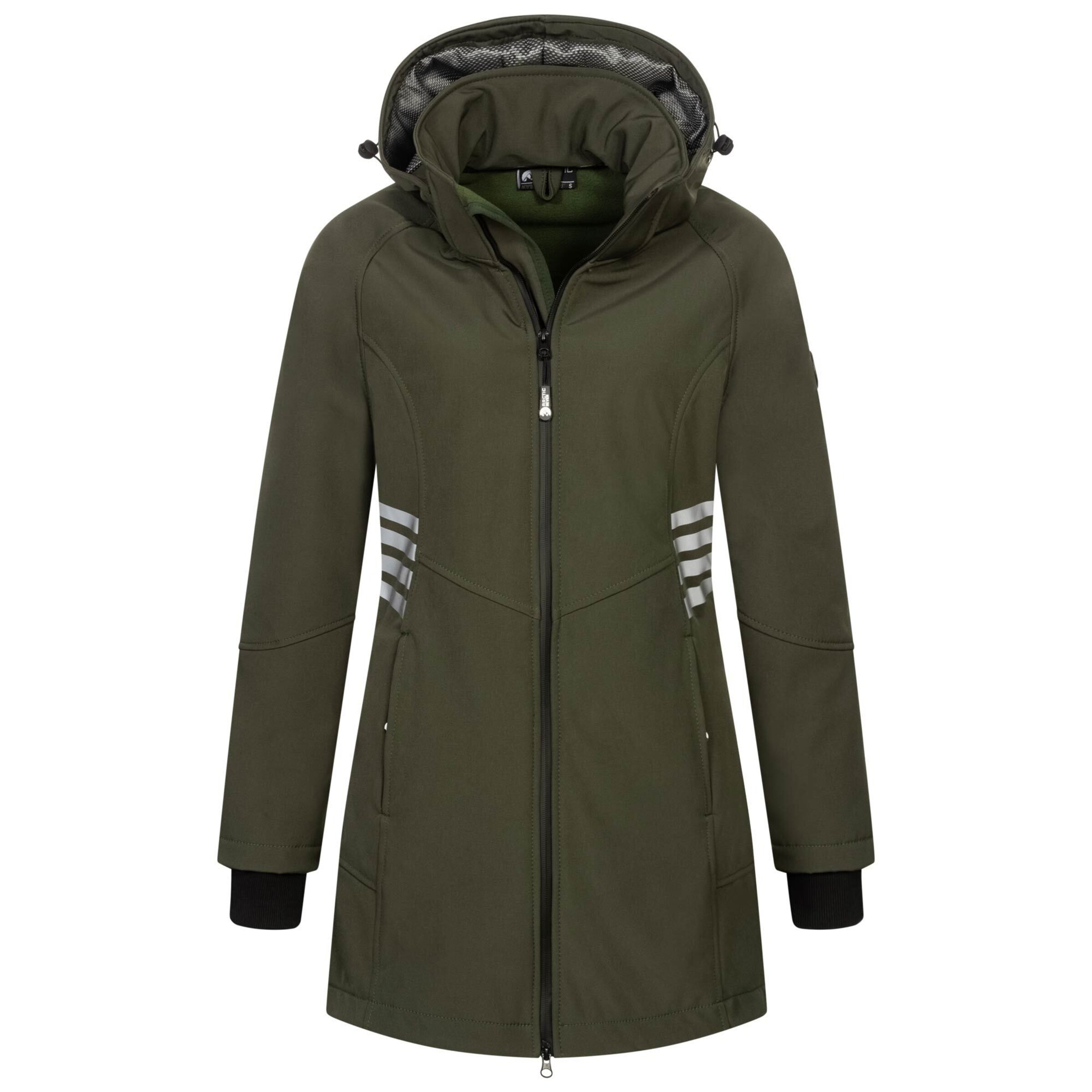 Arctic Seven Performance Jacket in Green: front