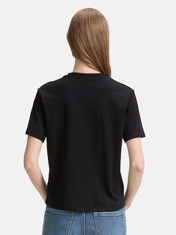 TOM TAILOR DENIM Shirt in Schwarz