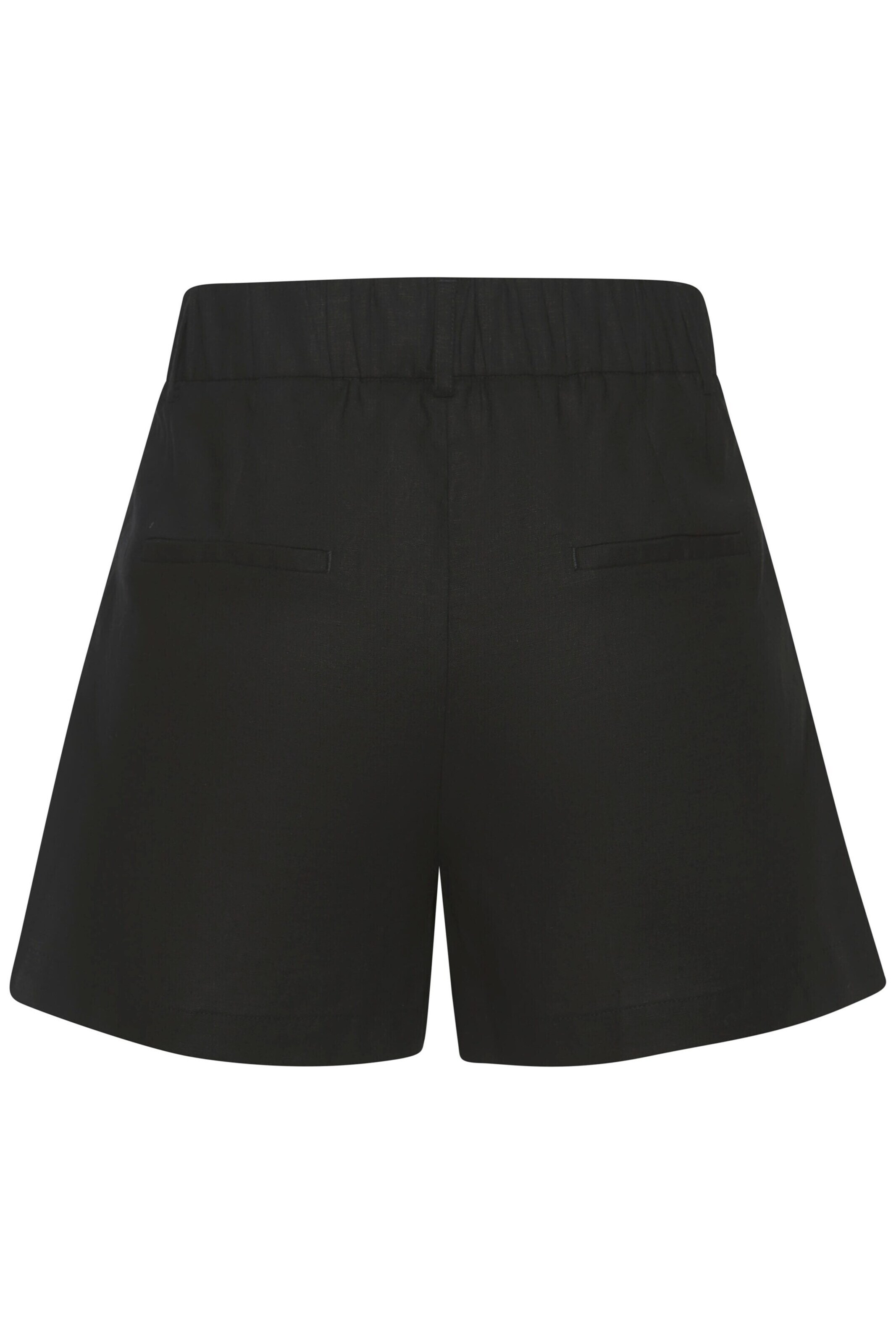 LASCANA Wide leg Veckad byxa i svart