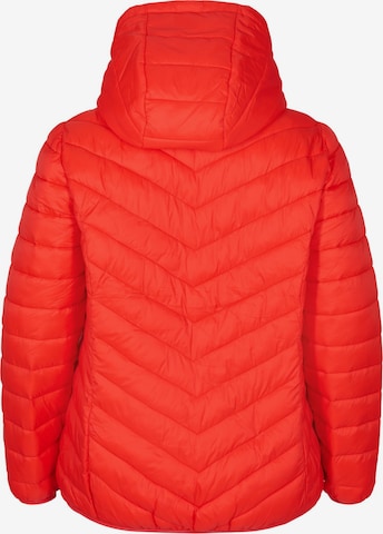 Zizzi Between-Season Jacket in Red