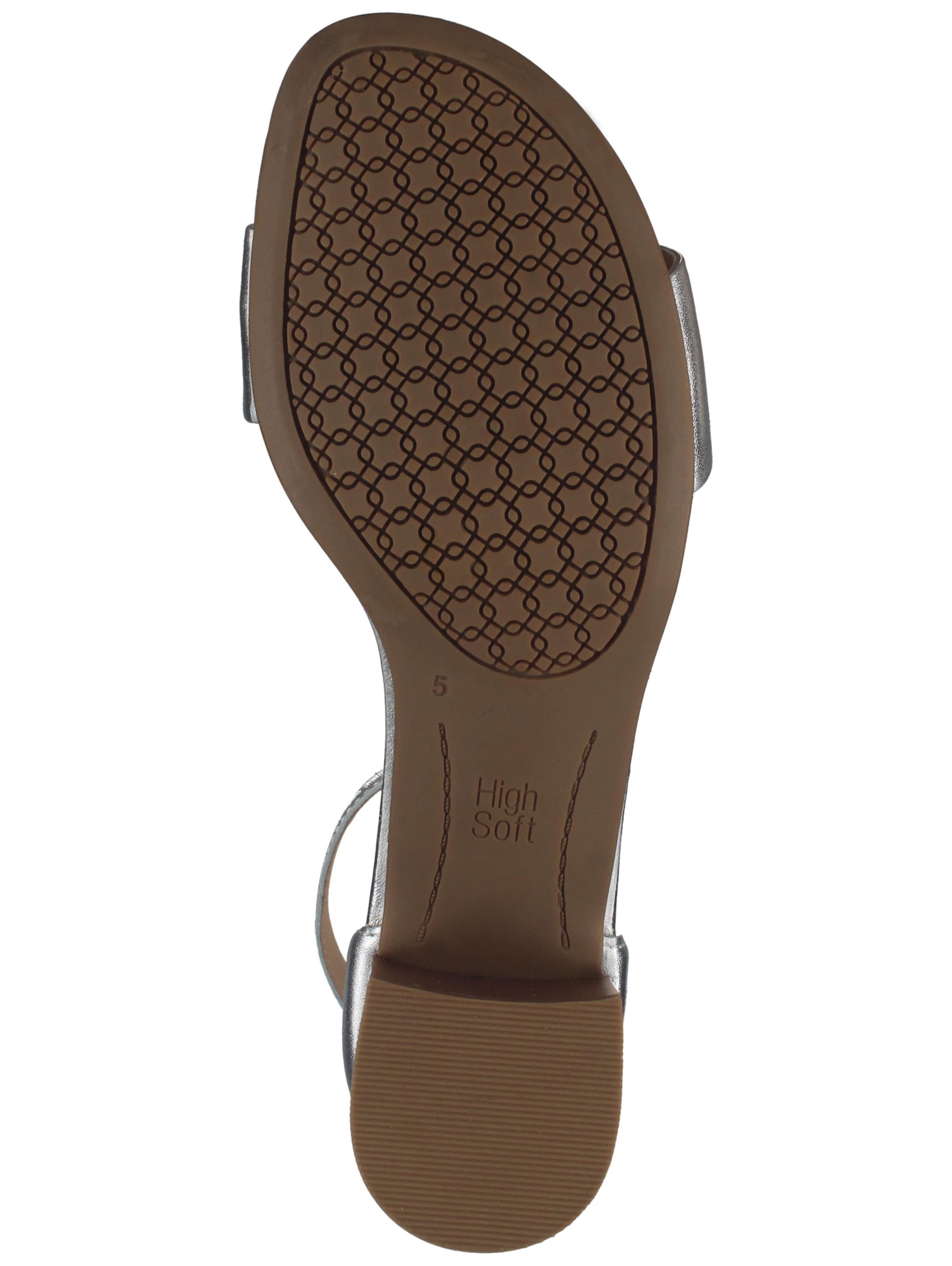 ARA Strap Sandals in Silver