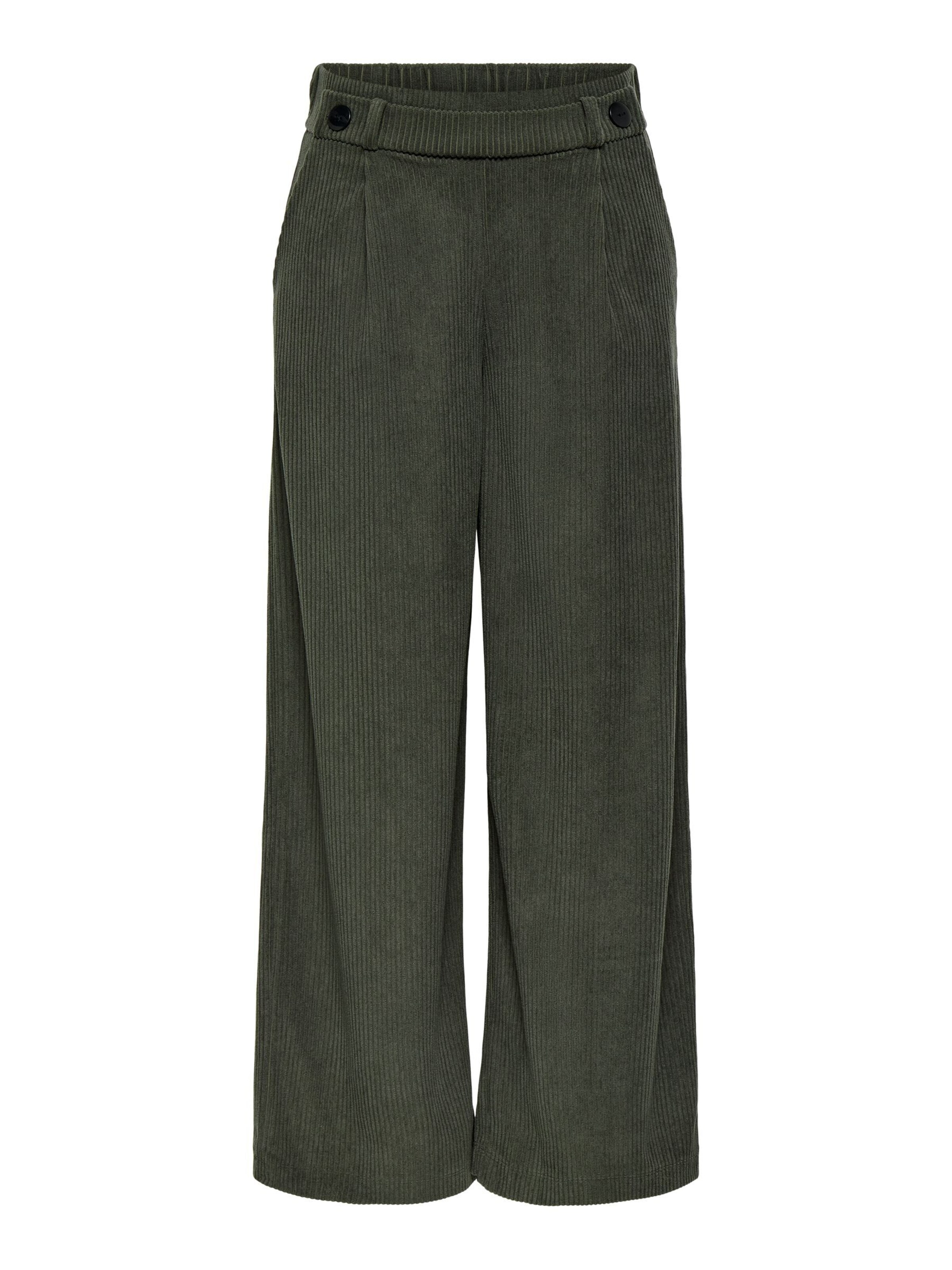 Pantalon 'GEGGO' JDY en vert : devant