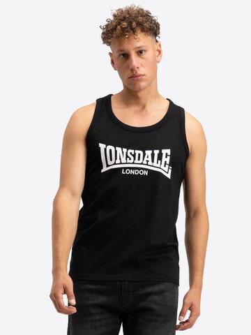 LONSDALE Футболка 'Averham' в Серый: спереди