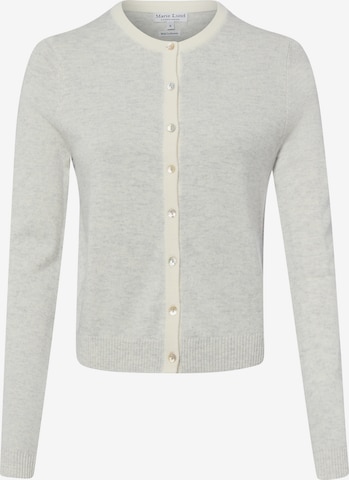 Marie Lund Strickjacke in Grau: Vorderseite