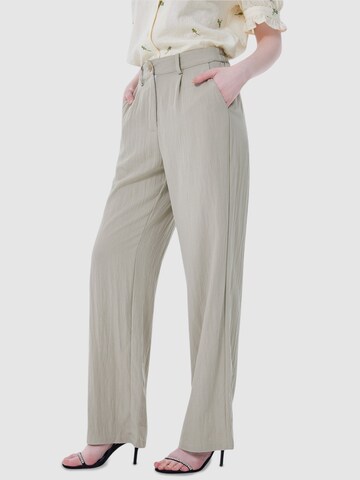 LapaPlus - Pierna ancha Pantalón en verde