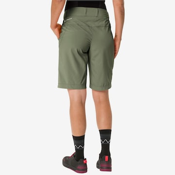 VAUDE Regular Workout Pants 'Ledro' in Green