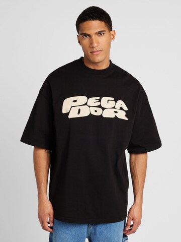 Pegador Koszulka 'DREW' w kolorze czarny: przód