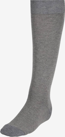 Calzino di Boggi Milano in grigio: frontale