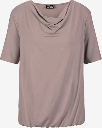 T-shirt Goldner en beige : devant