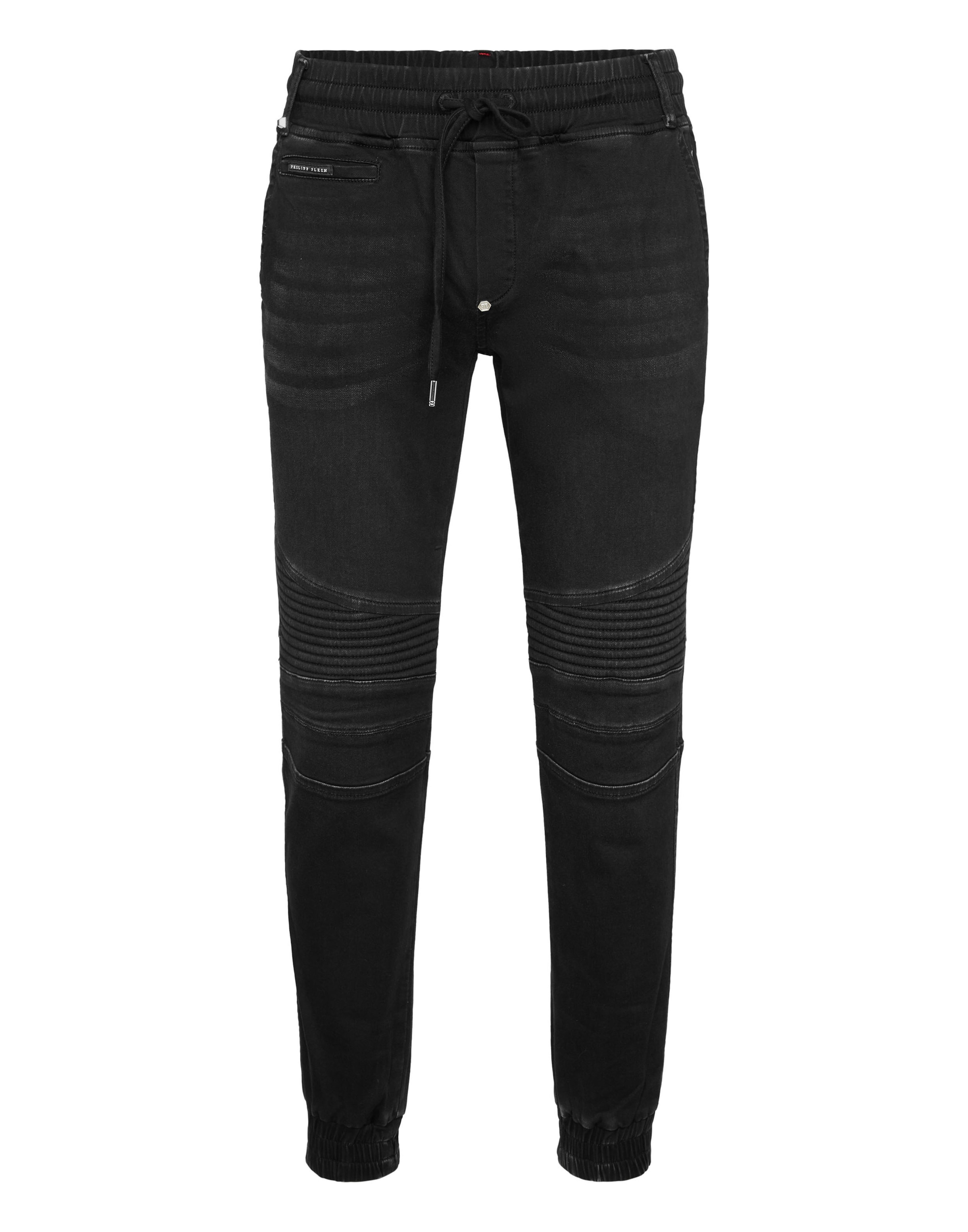 Philipp Plein - Vaquero en negro: frente