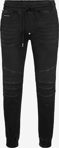 Philipp Plein - Vaquero en negro: frente