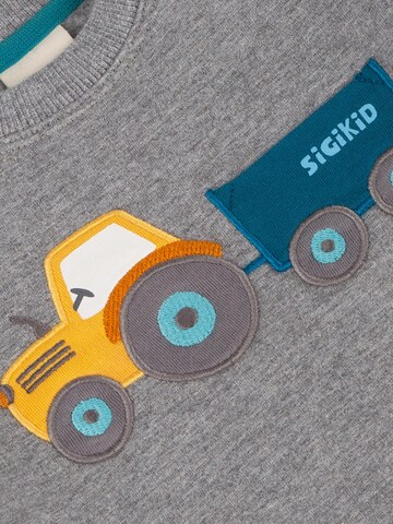 SIGIKID Pullover 'Sweatshirt Blue & Bright'‌‌‌‌‌‌‌ in Grau