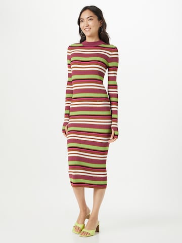 Sonia Rykiel - Vestido em mistura de cores: frente