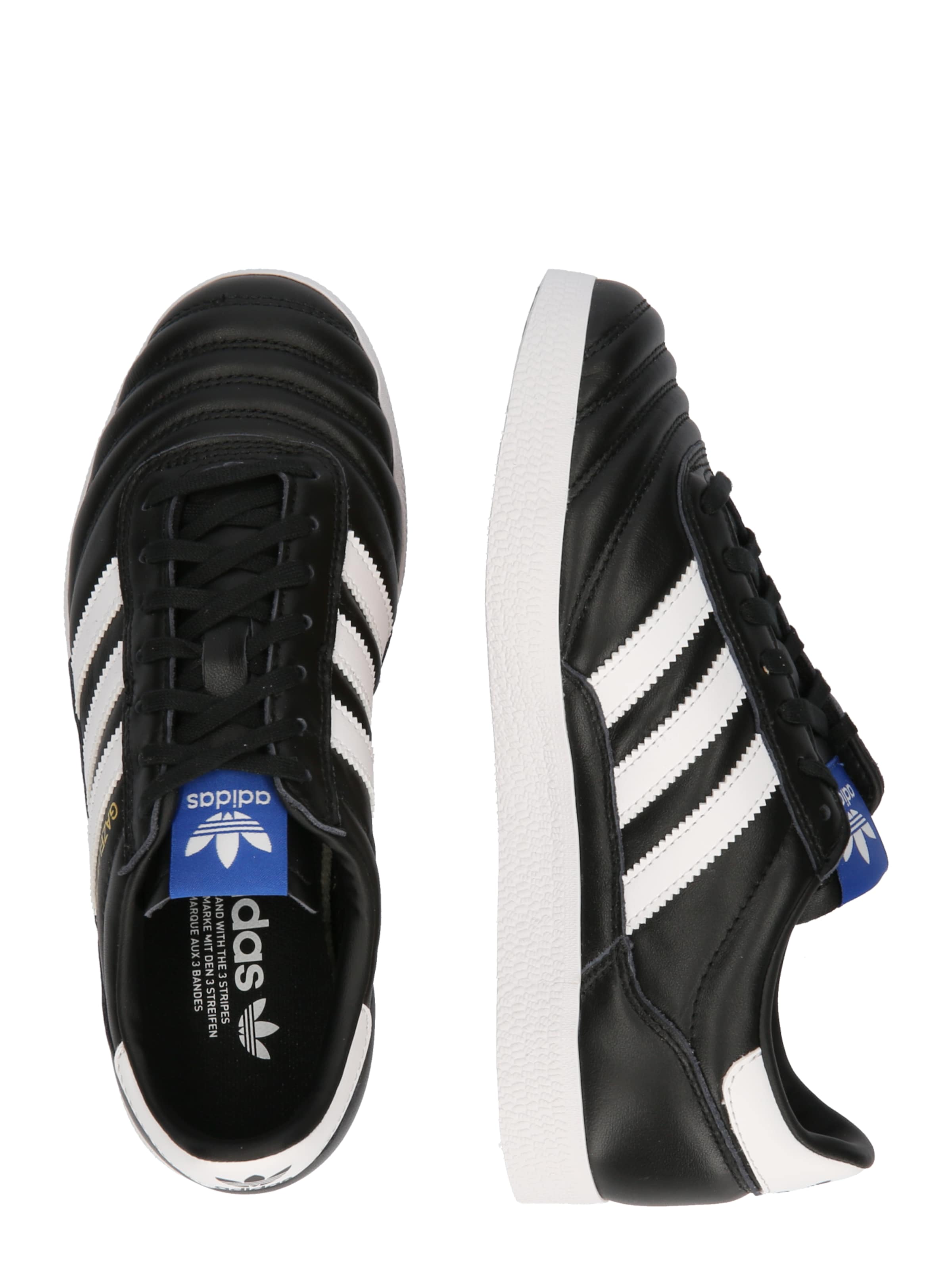 ADIDAS ORIGINALS Σνίκερ χαμηλό 'GAZELLE TEAM' σε μαύρο