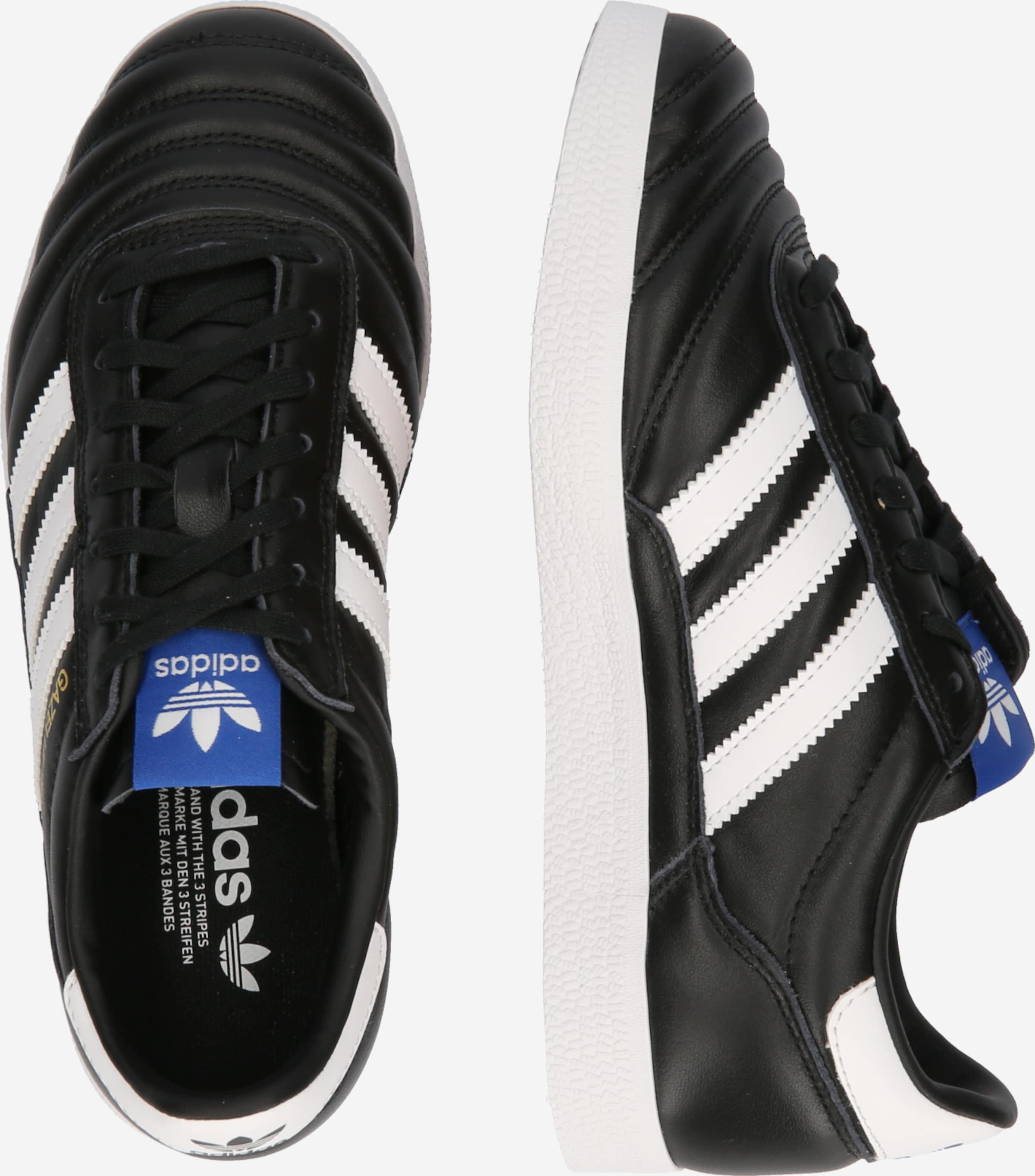 ADIDAS ORIGINALS Sneakers 'GAZELLE TEAM' in Black | ABOUT YOU