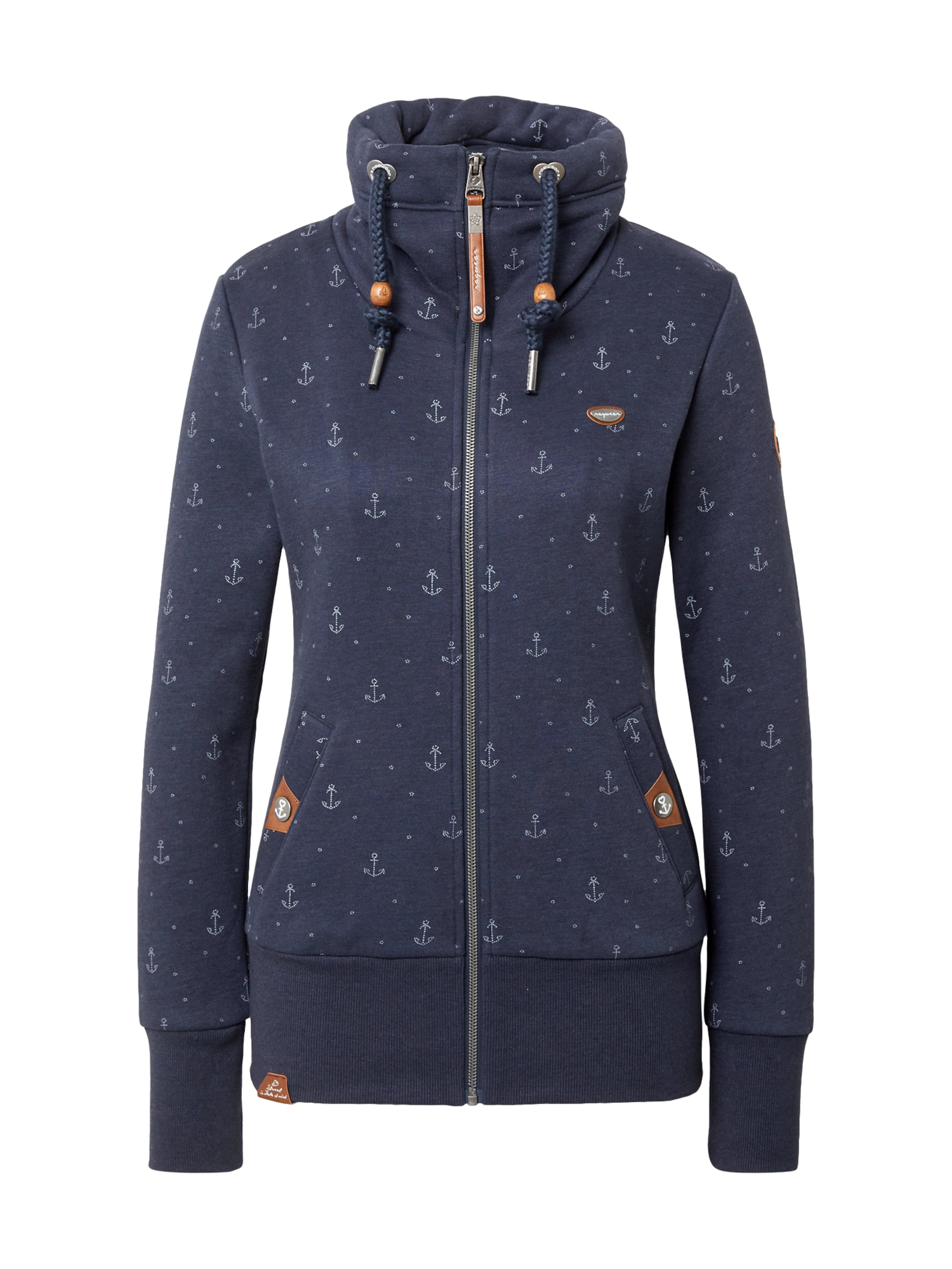 Abbigliamento Abbigliamento di felpa Ragwear Giacca di felpa Rylie Marina in Navy Abbigliamento Abbigliamento di felpa Ragwear Giacca di felpa Rylie Marina in Navy