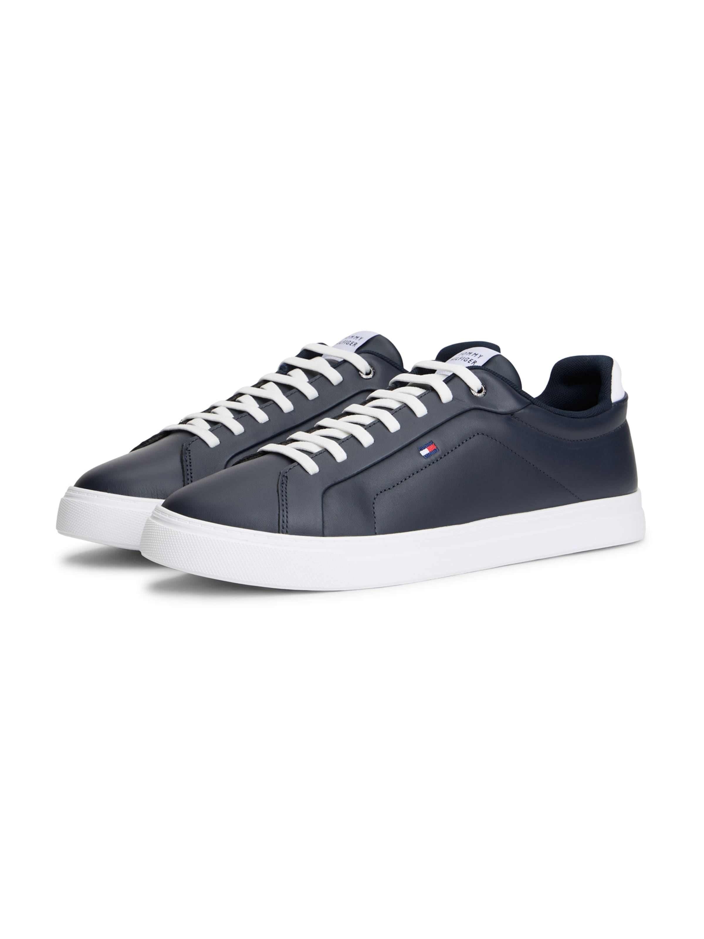 Sneaker low 'ICON COURT ESS' de la TOMMY HILFIGER pe albastru