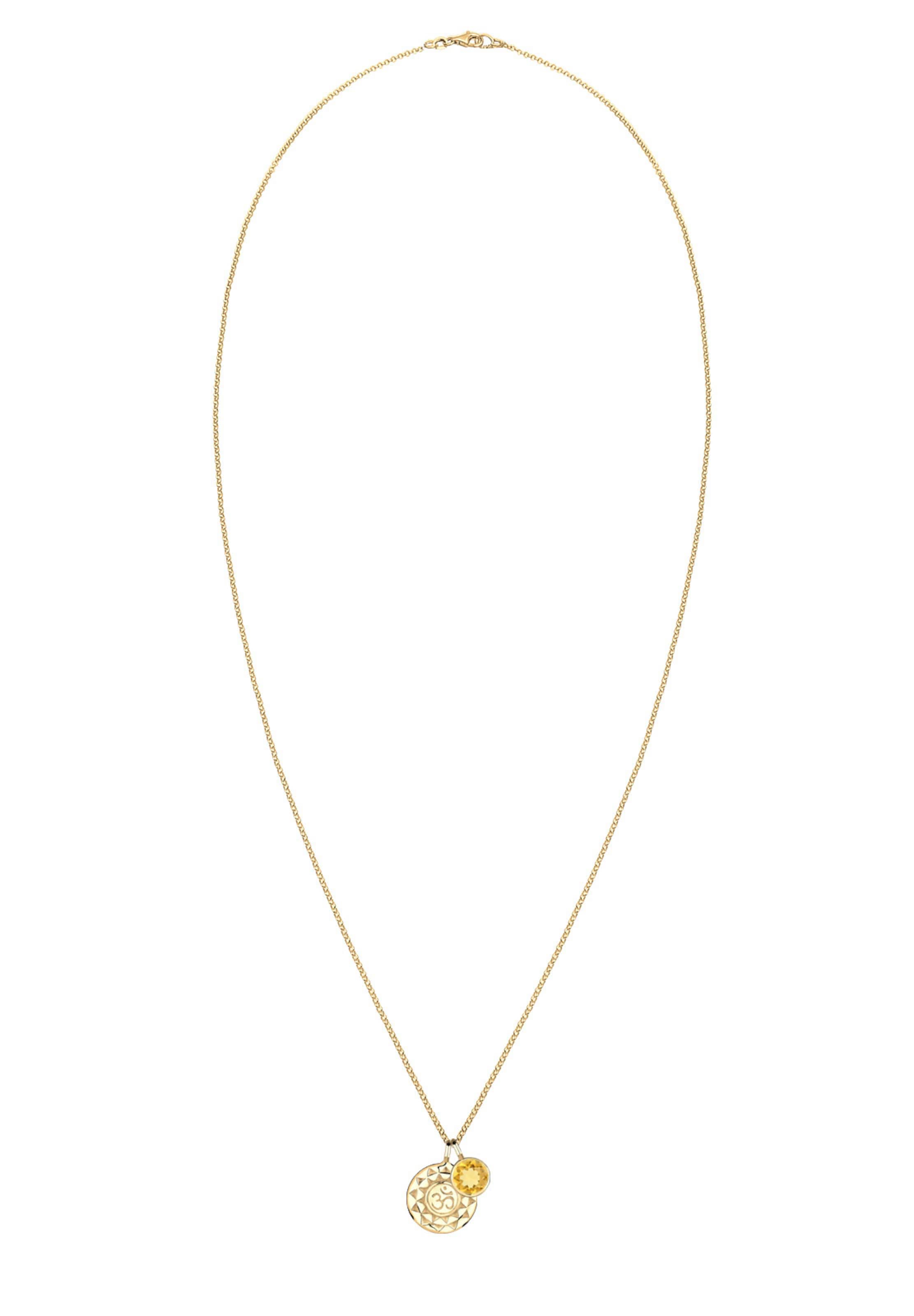 Chaîne 'Harmony' ELLI en or : devant