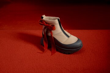 FitFlop Boots in Beige