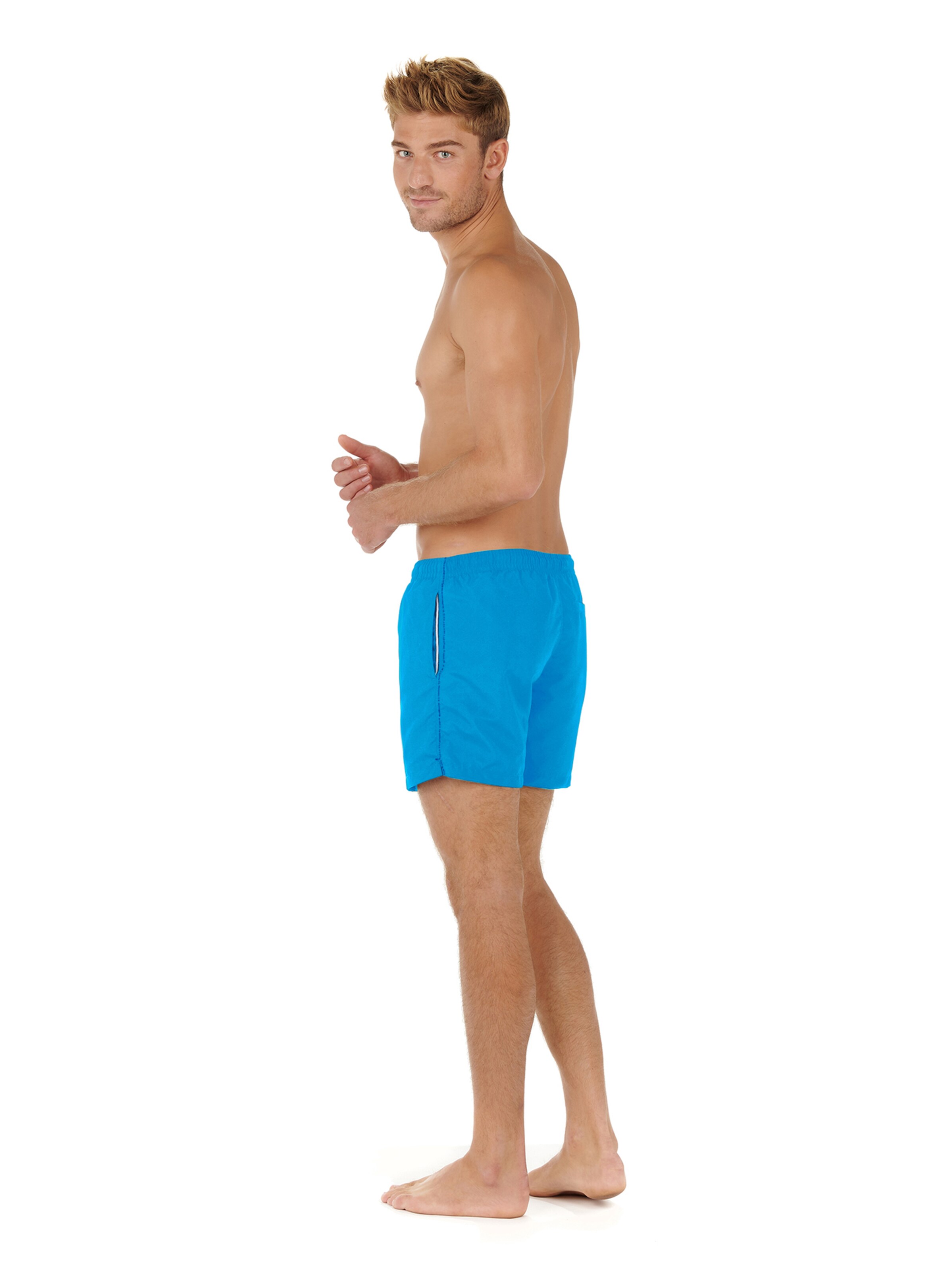 Shorts de bain ' Sea Life ' HOM en bleu
