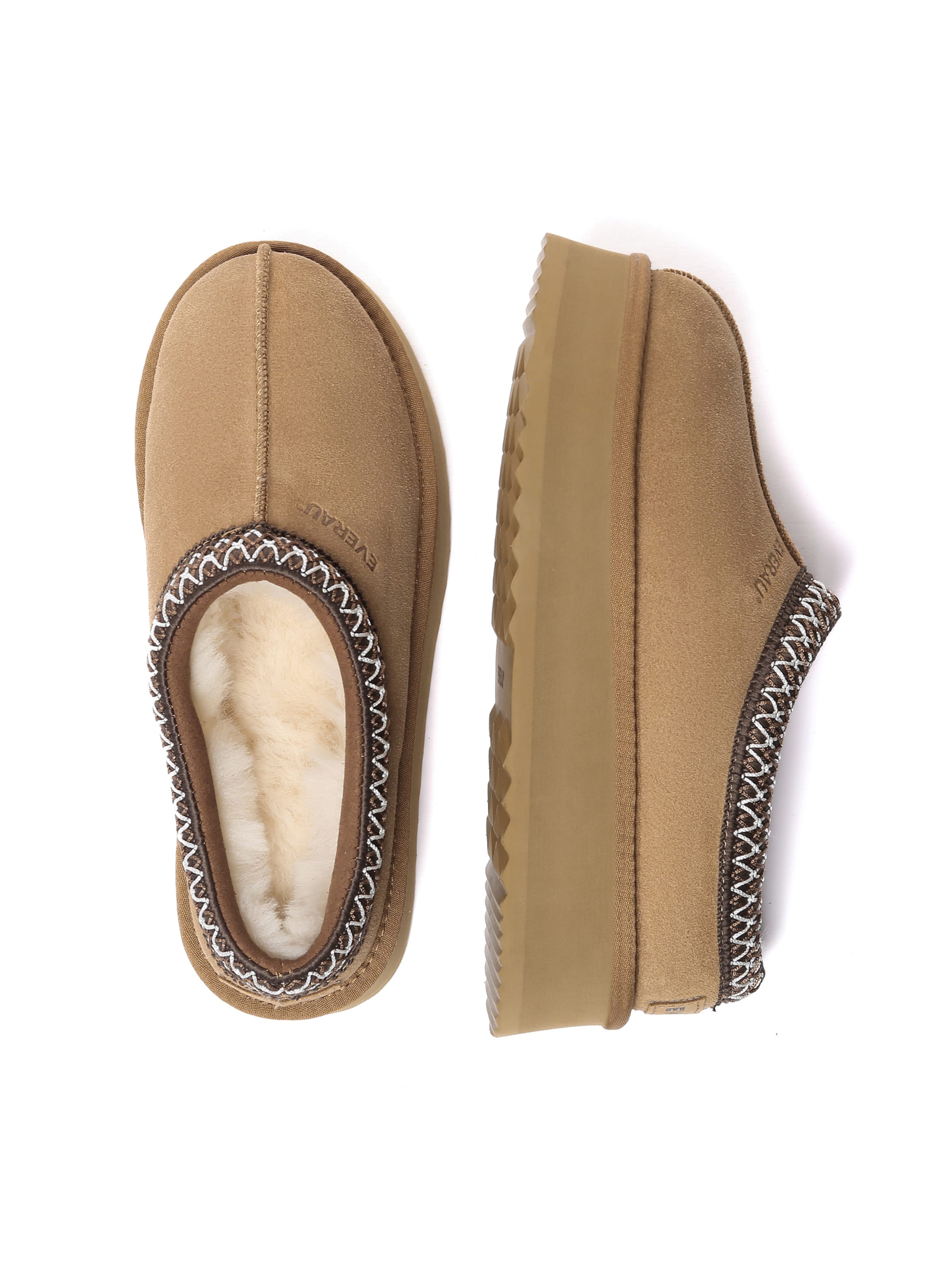 Everau Huisschoenen in Bruin