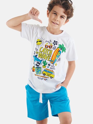 Denokids Tracksuit 'Vacation' in White: front