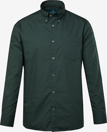 Boston Park Button Up Shirt in Green: front