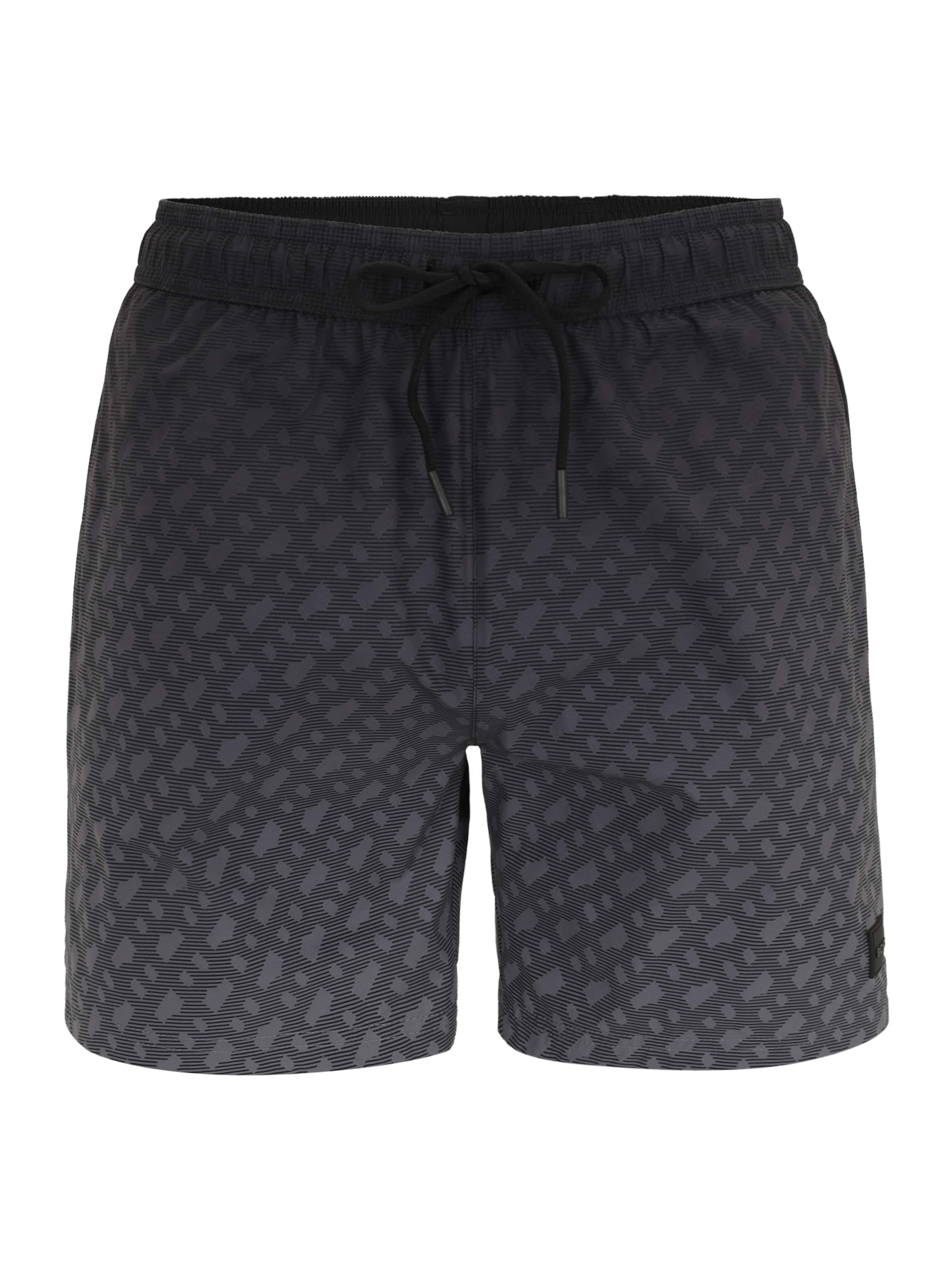 BOSS Board Shorts &#x27;Vale&#x27; in Grey: front
