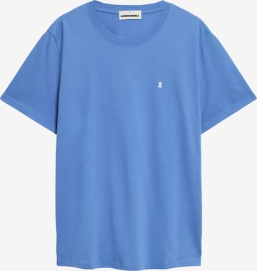T-Shirt 'Laaron' ARMEDANGELS en bleu : devant