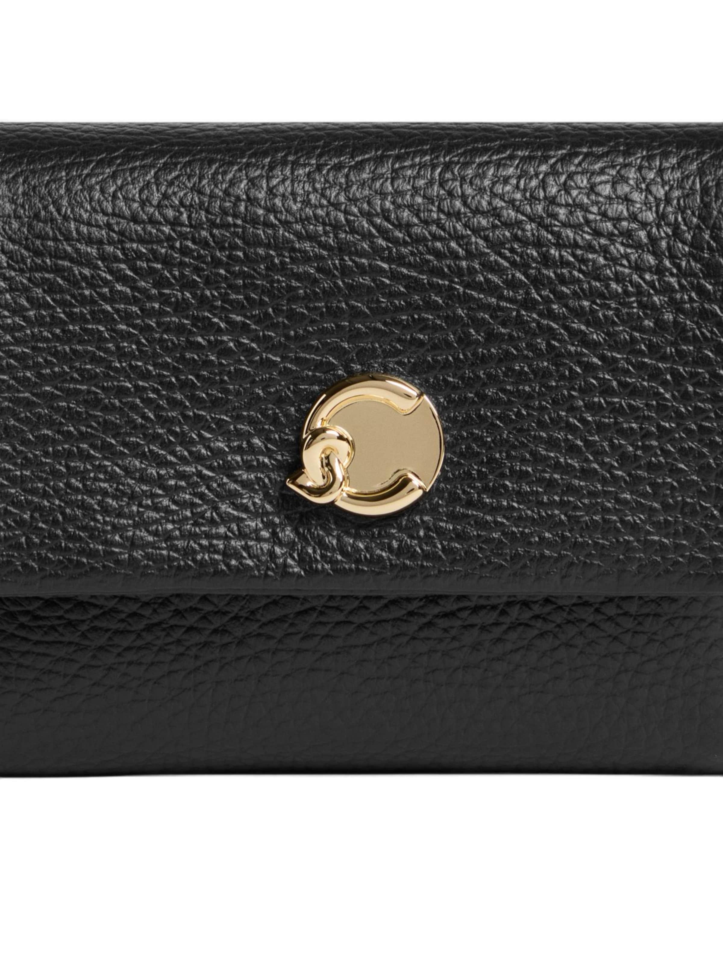 Portamonete 'COCCINELLE C-Me Softy 3' di Coccinelle in nero