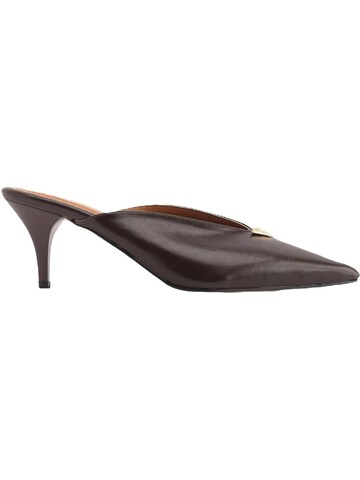 Mule 'Gia' Limoya en marron