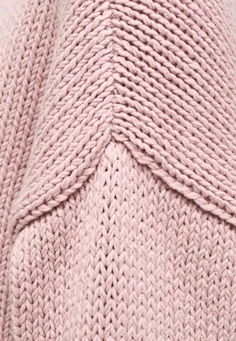 MUSTANG Sweater ' Rollkragenpullover ' in Pink