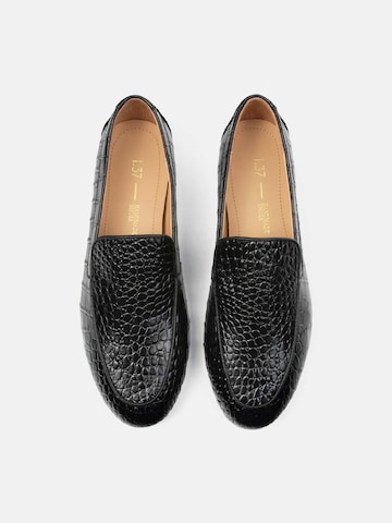 L37 HANDMADE SHOESSlip On cipele 'COSMIC WHISPER' - crna boja